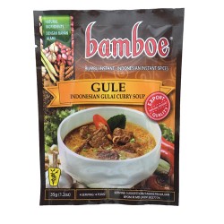 BAMBOE - Bumbu Gule - Préparation d'épices pour Soupe Gulai Curry indonésienne