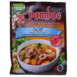 BAMBOE - Bumbu Sop - Préparation d'épices pour Soup de viande